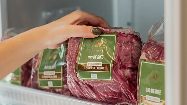 Productos TF Carnes en góndola